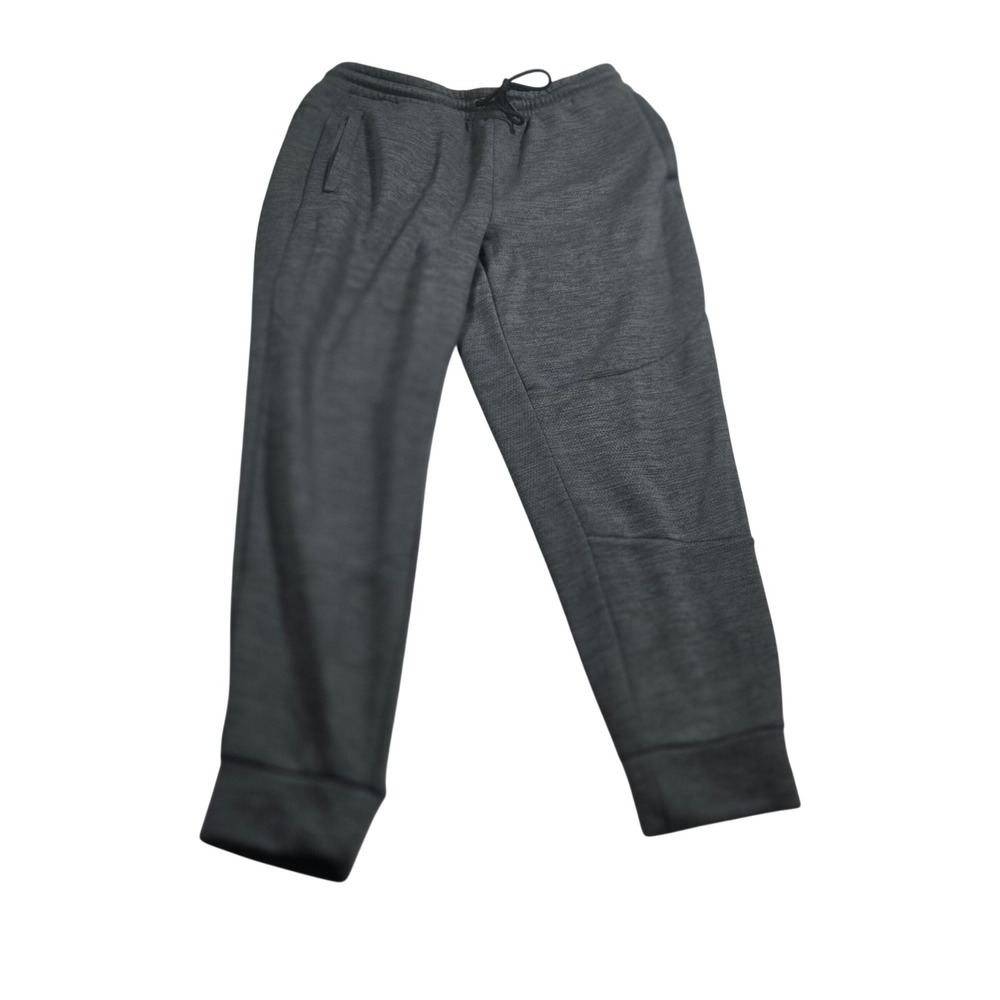 Spyder Active Mens Jogger Sweatpants Size Large Gray Fleece Lined SPM798U